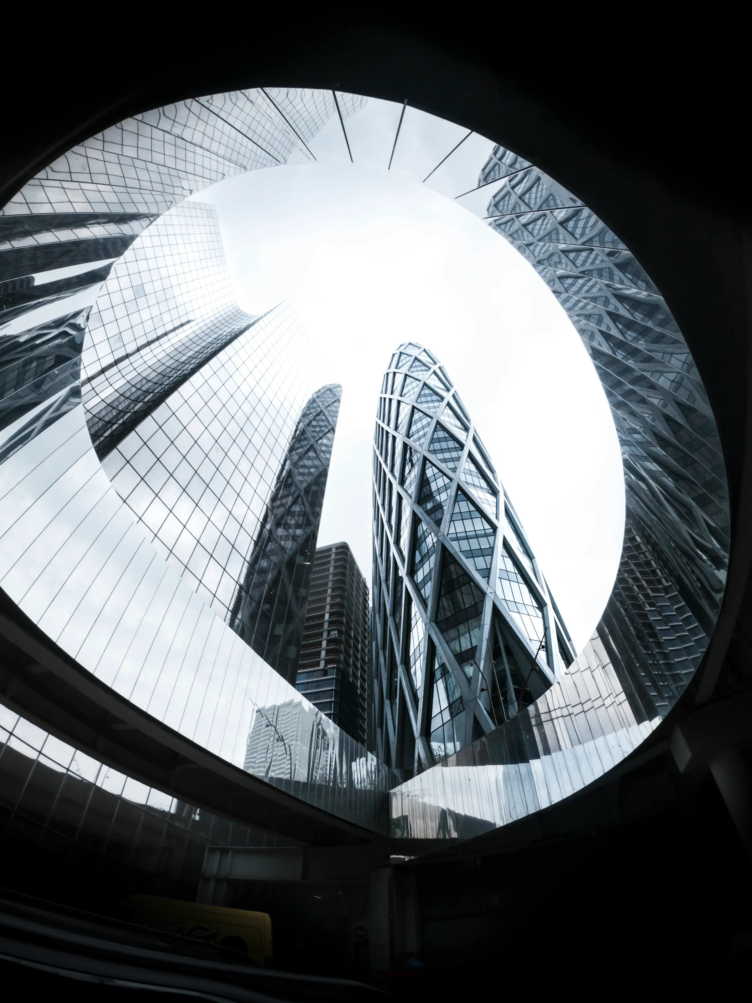 Vue du quartier d'affaires de La Défense